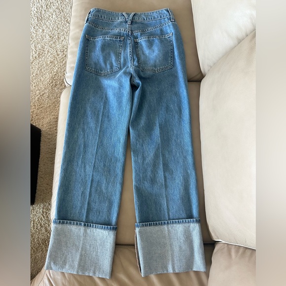 Veronica Beard Blue Cropped Ankle Jeans - Picture 4 of 8